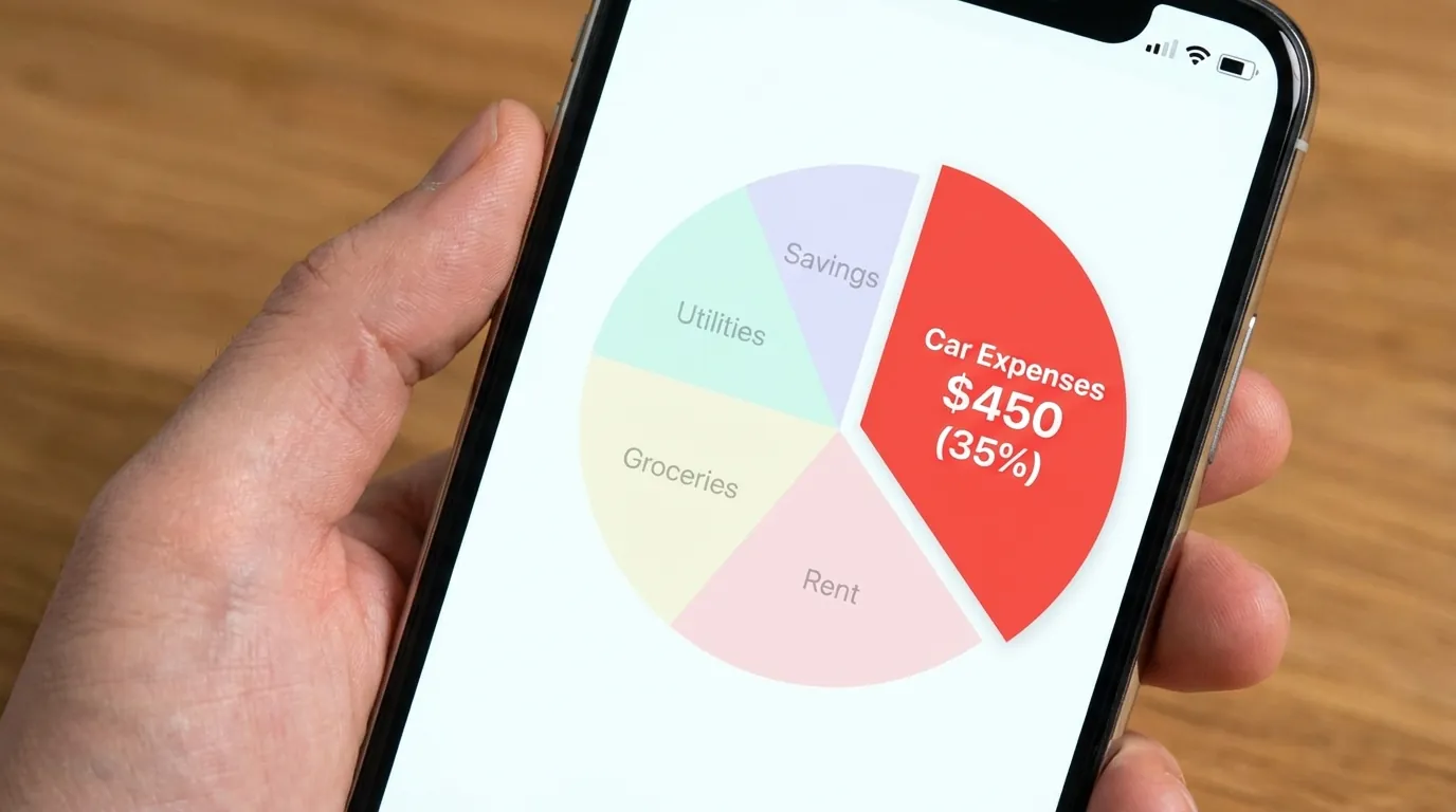 家計簿アプリの画面イメージ