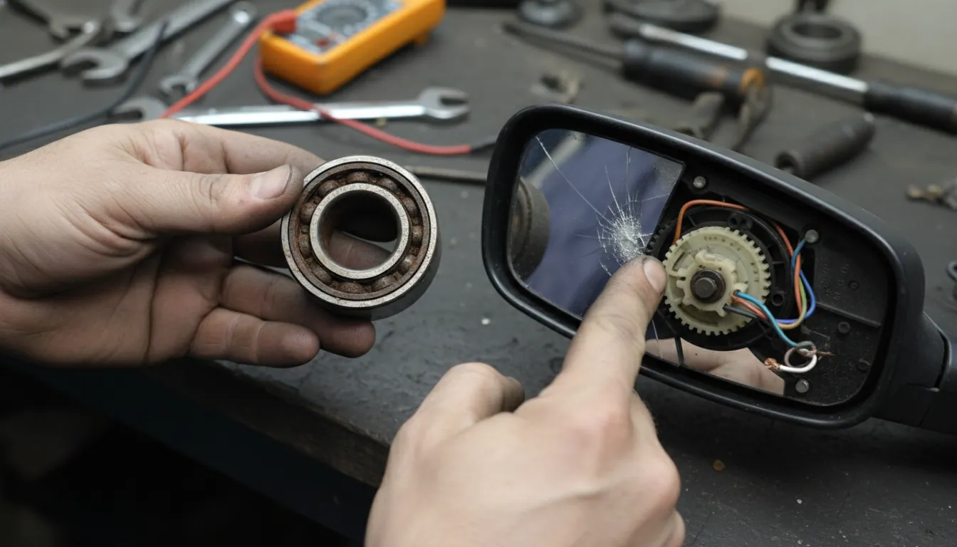 整備風景や商談スペースなど