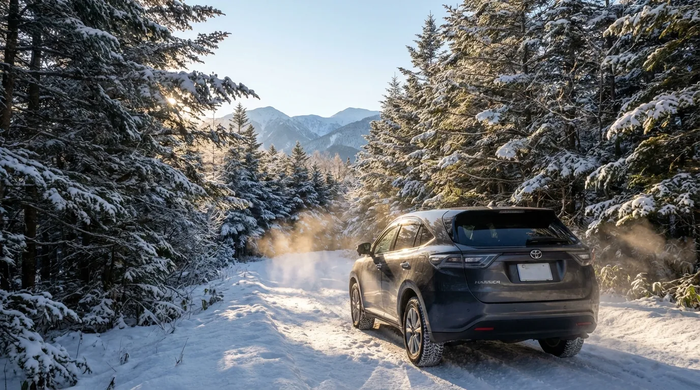 【ハリアー実燃費】リッター何キロ走る？ガソリン・ターボ・ハイブリッドを徹底計測！冬の北海道で 驚きの結果