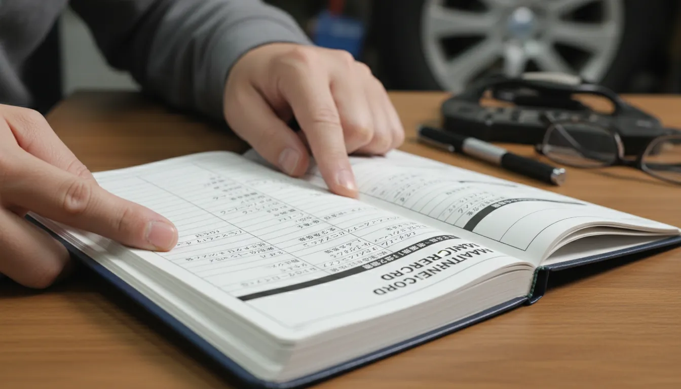 整備風景や商談スペースなど