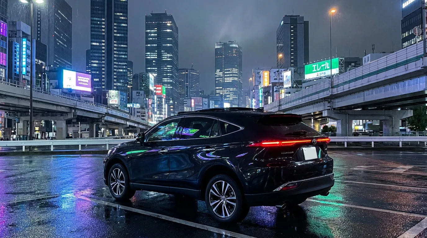 輝くハリアー後期型プレミアム・メタルアンドレザーパッケージ