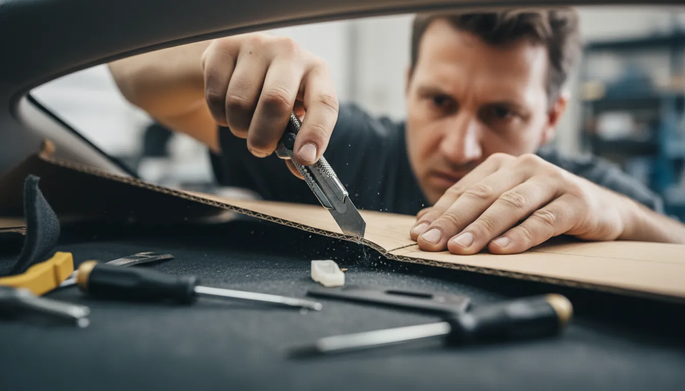 整備風景や商談スペースなど