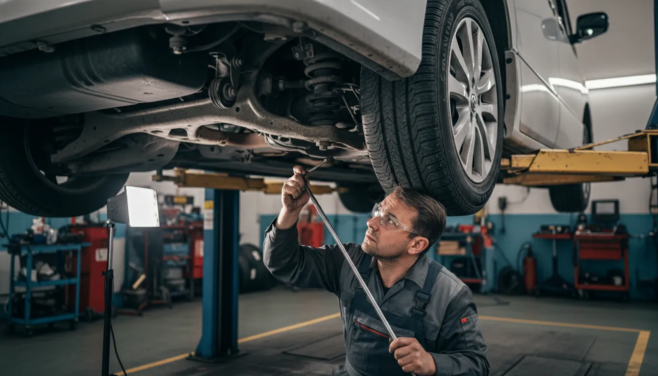 新品同様の綺麗なステアリングと、使い込まれてテカリが出ているステアリングの比較画像