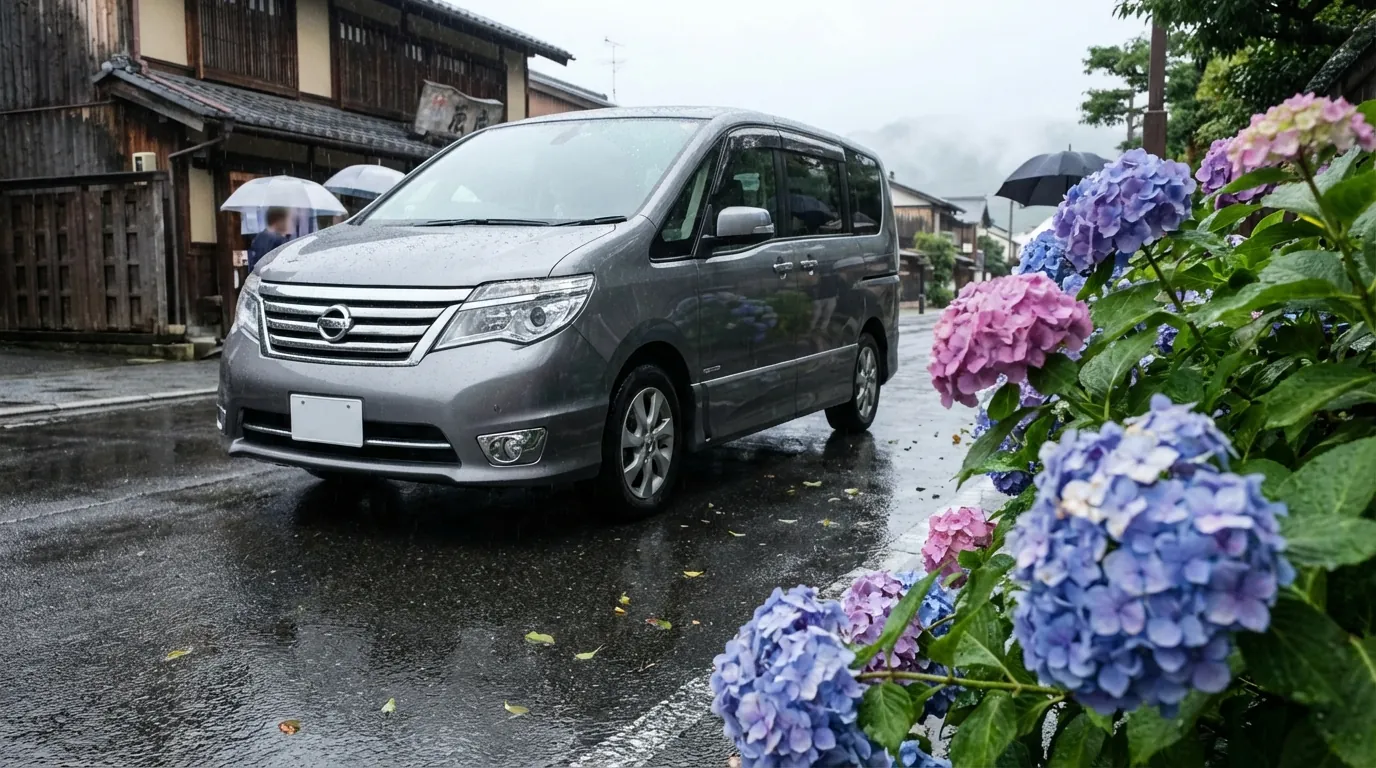 ピカピカに磨き上げられたC26後期セレナ