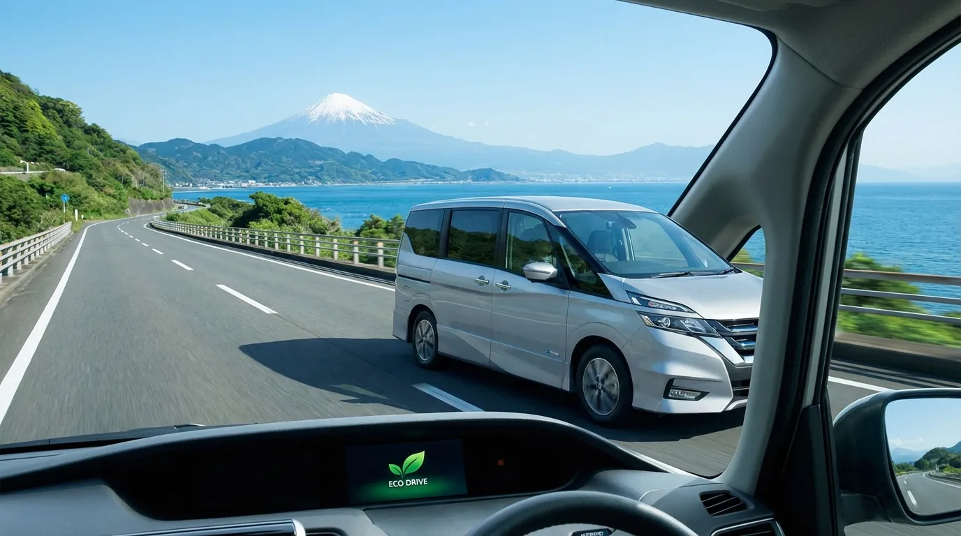 セレナの燃費をリッター15kmにする「魔法の運転術」と、カタログ燃費の嘘を暴く！S-HYBRIDの実力とは？