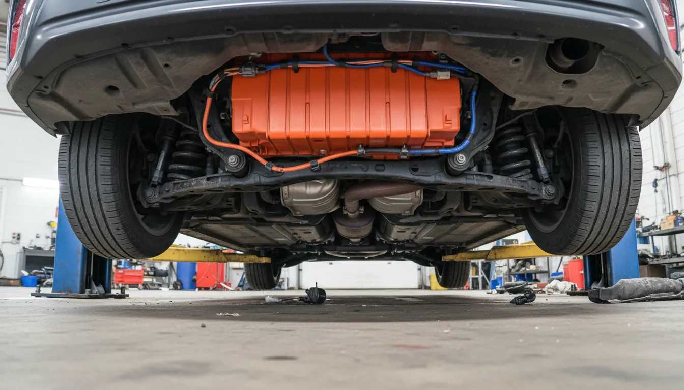 エンジンルームの整備