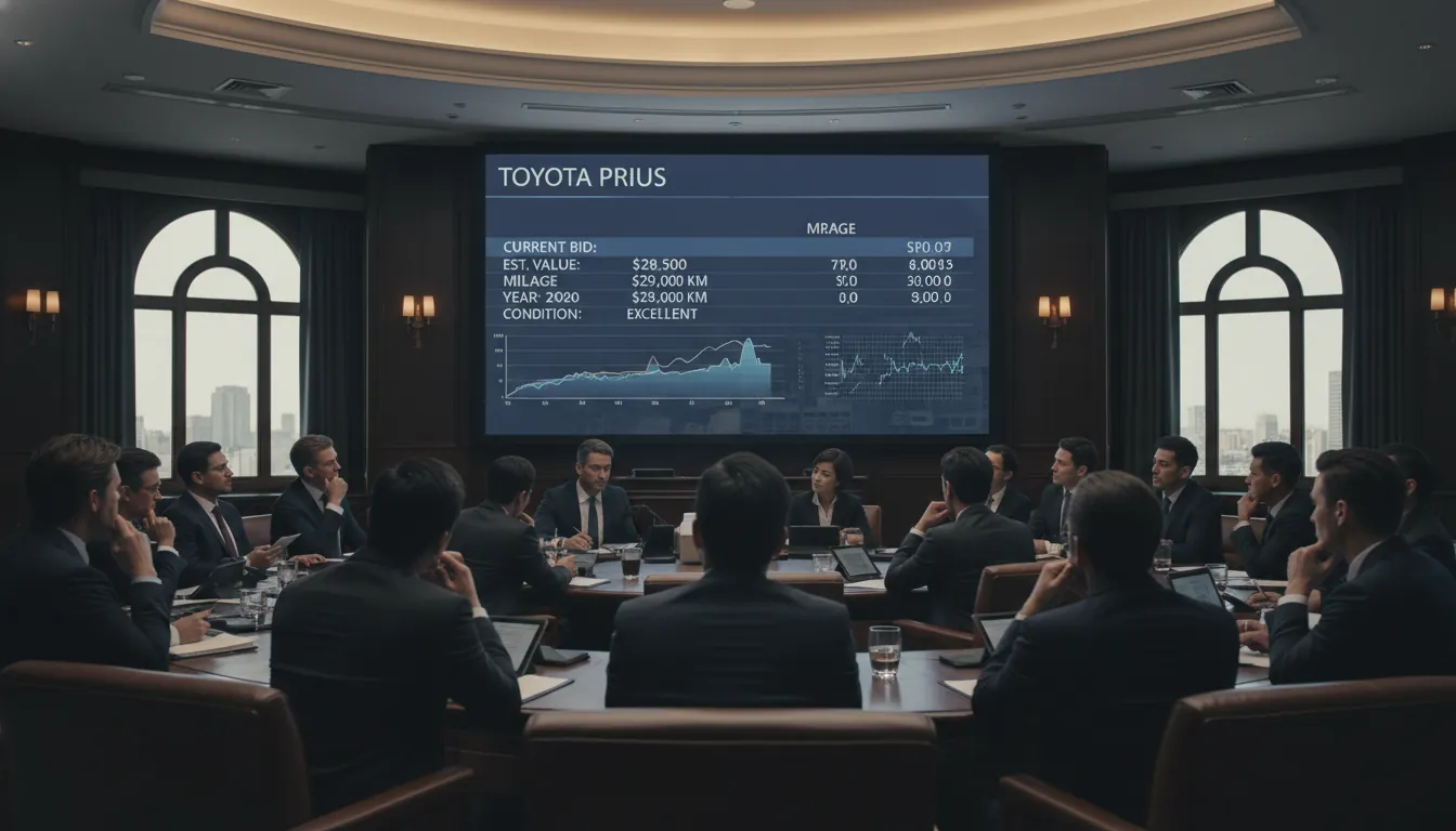 細部までチェックする査定風景