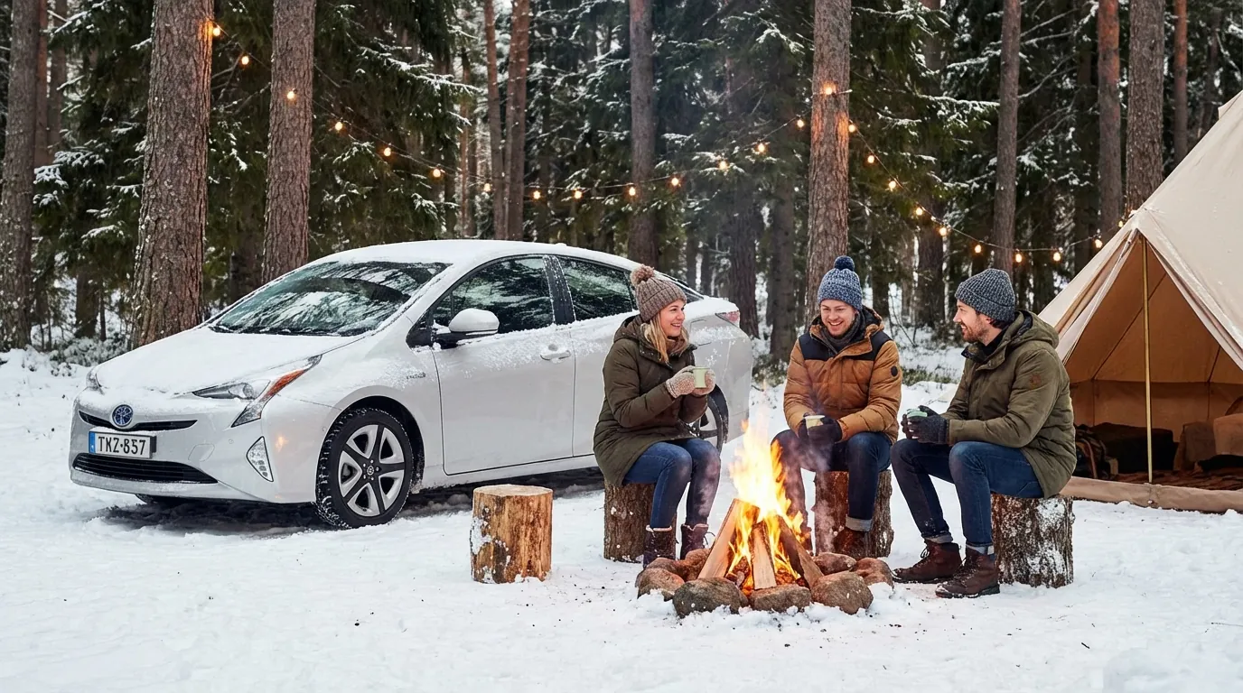 セキュリティシステムのイメージ。警告灯が点滅している。