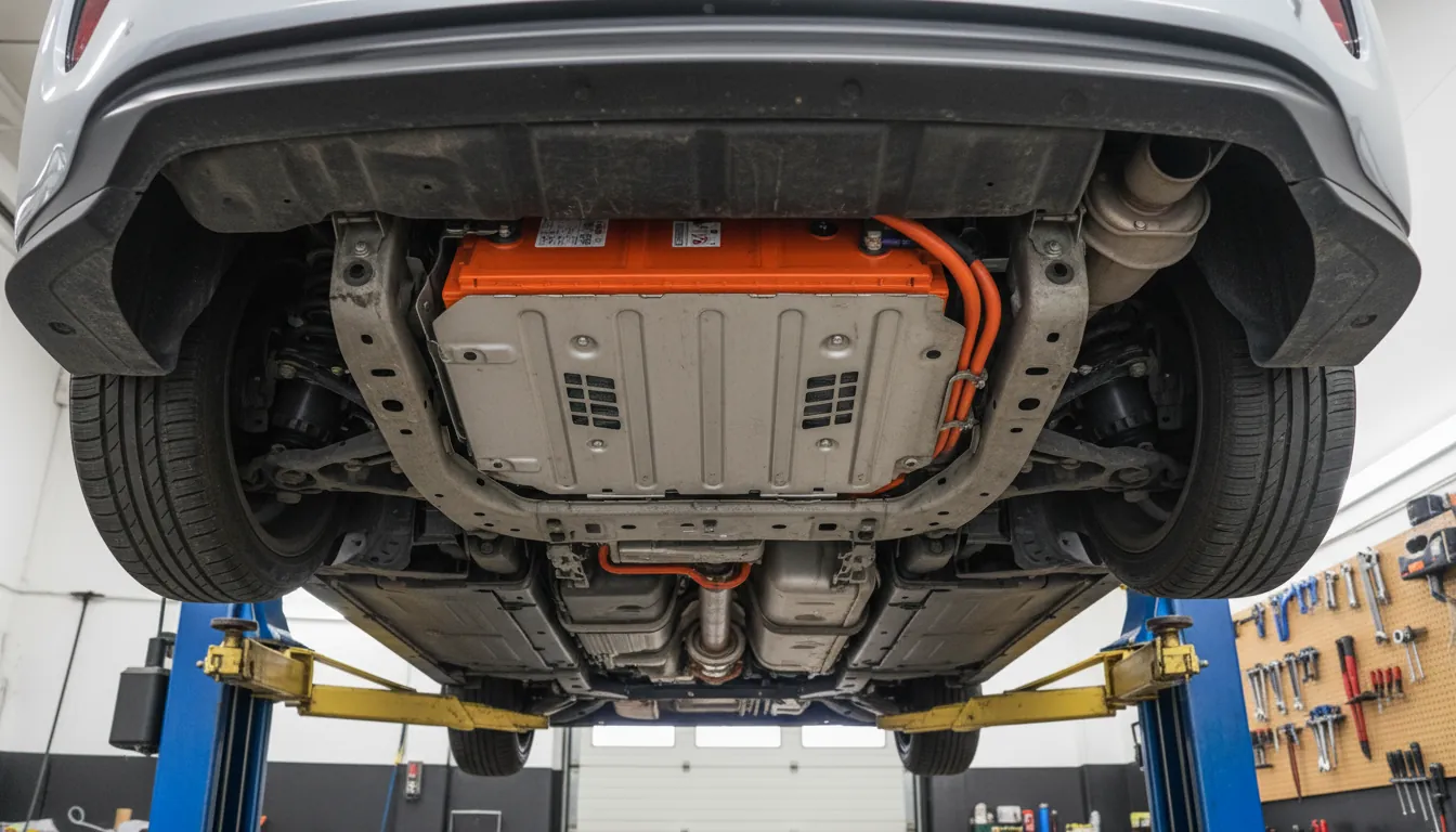 整備工場の様子