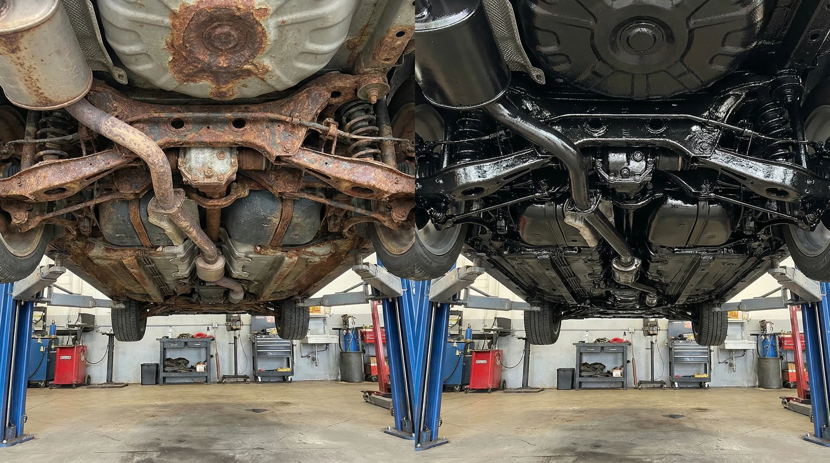 店舗の様子や実車のディテールなど