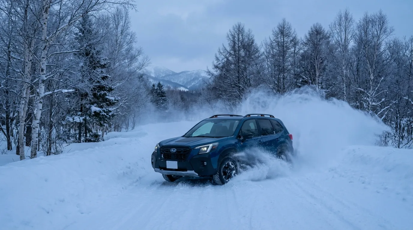 なぜ北海道民はスバルを選ぶのか？4WD性能の違い、X-MODEの実力、そして冬の快適装備を徹底解説