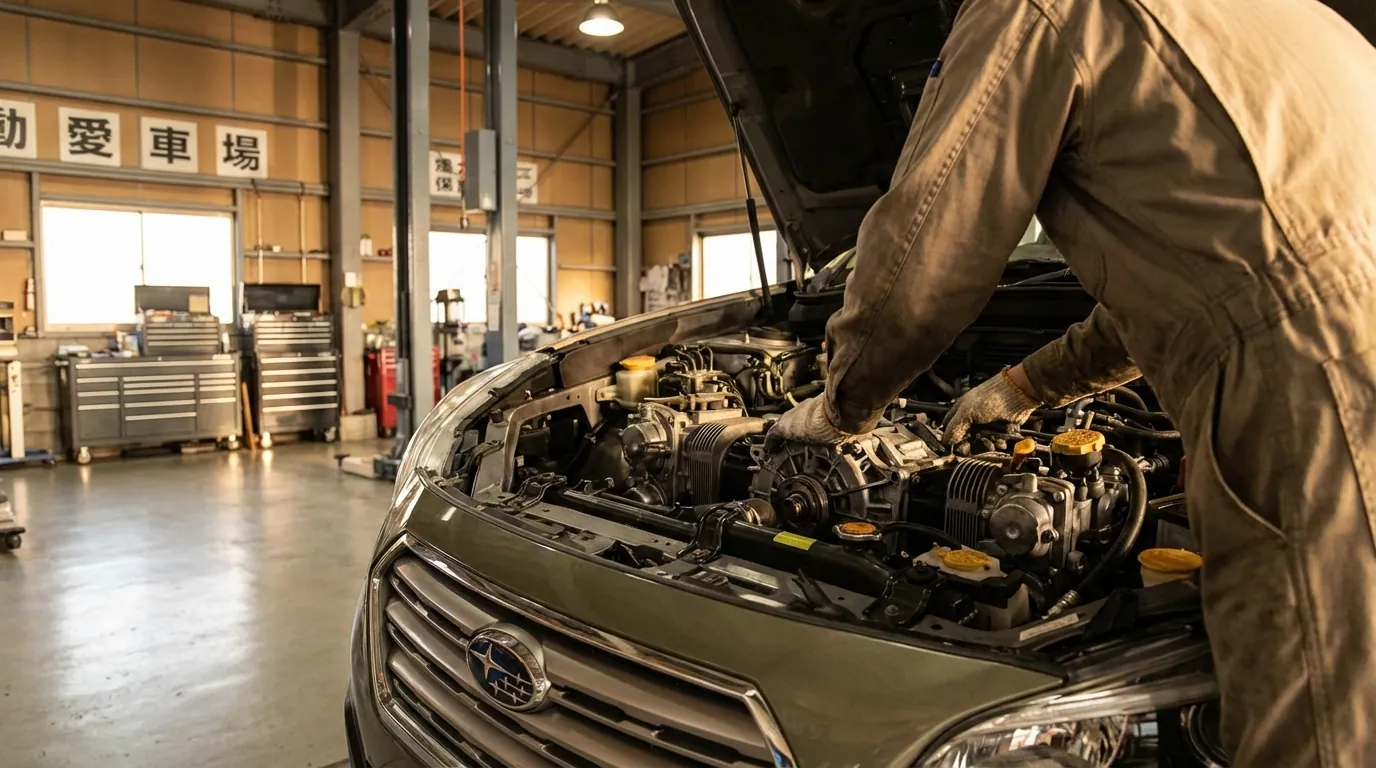 スバル車はオイルが減る？FB20・FB25のオイル消費問題の原因と対策、長く乗るためのメンテナンス術