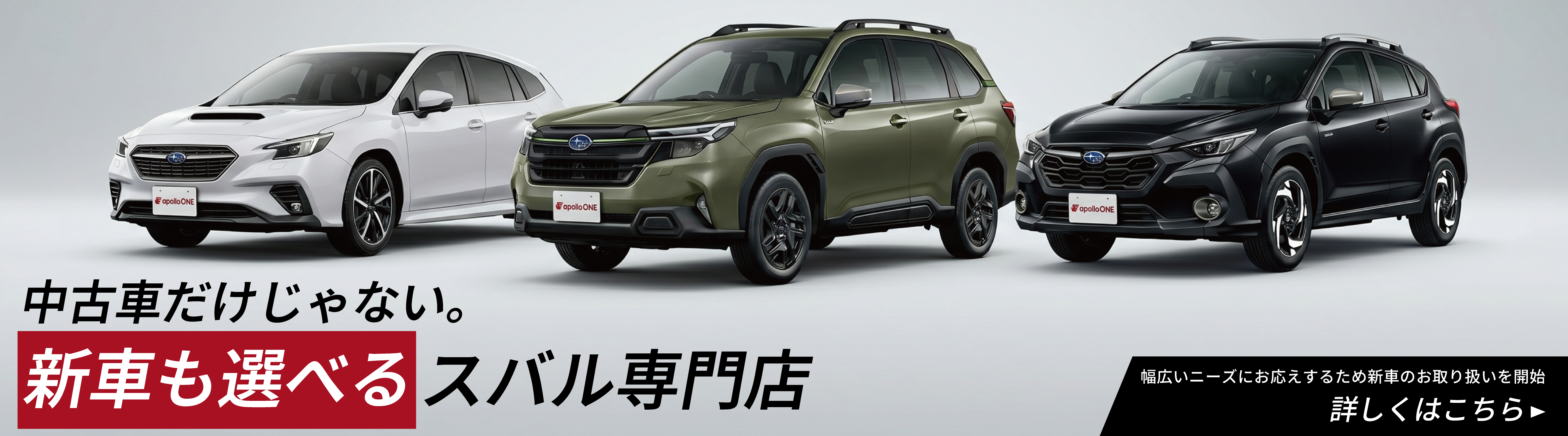 新車も取り扱い中